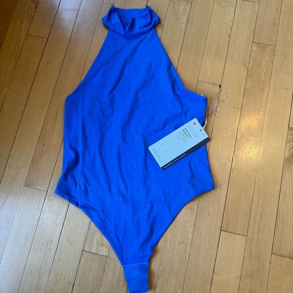 Lululemon Wundermost Ultra-Soft Nulu Mockneck Sleeveless Bodysuit size M NWT - Picture 6 of 8